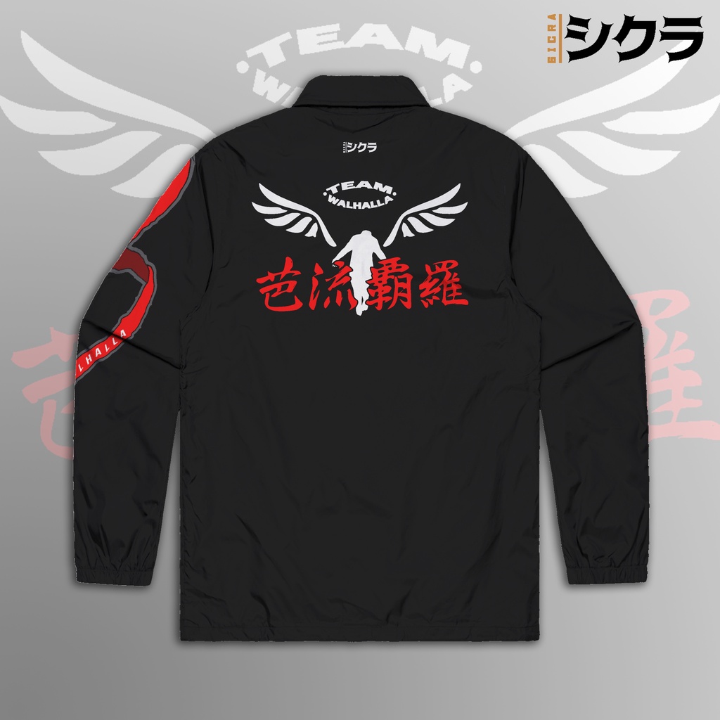 Jaket coach Tokyo Revenger Valhalla Walhalla | Coach Jacket - Jaket jepang japan Anime