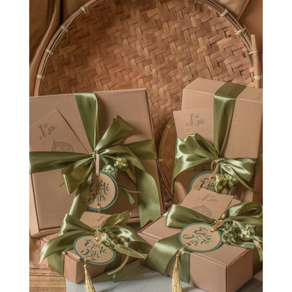 Lebaran Ramadhan Idul Fitri Eid Mubarak Gift Box Kotak Kado Hadiah Hampers Edition Shopee Indonesia