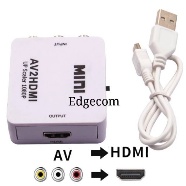 Konverter AV to HDMI MINI