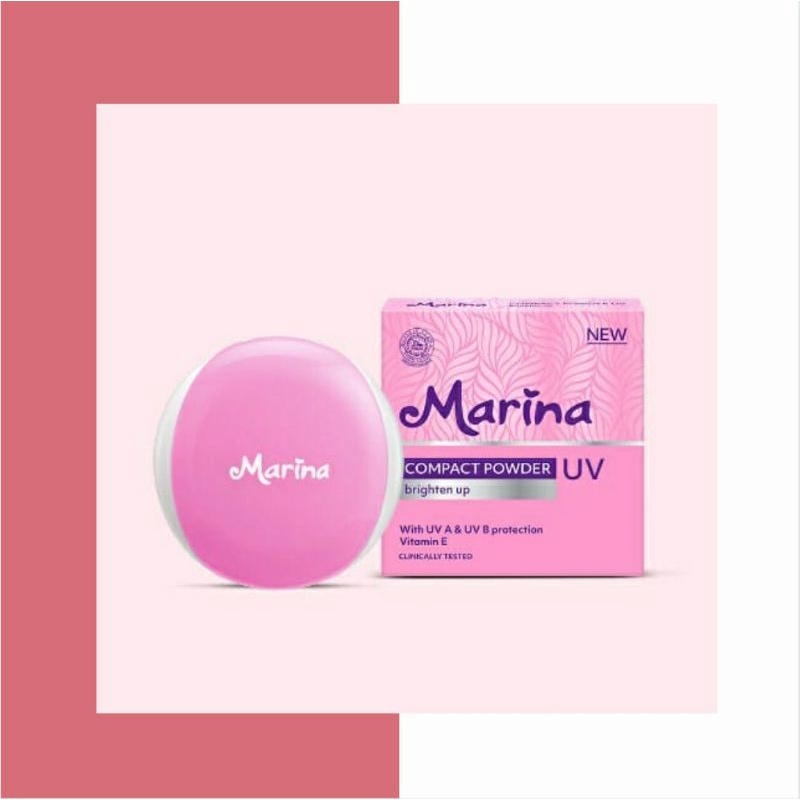 Marina compact powder/ Bedak padat / Bedak original