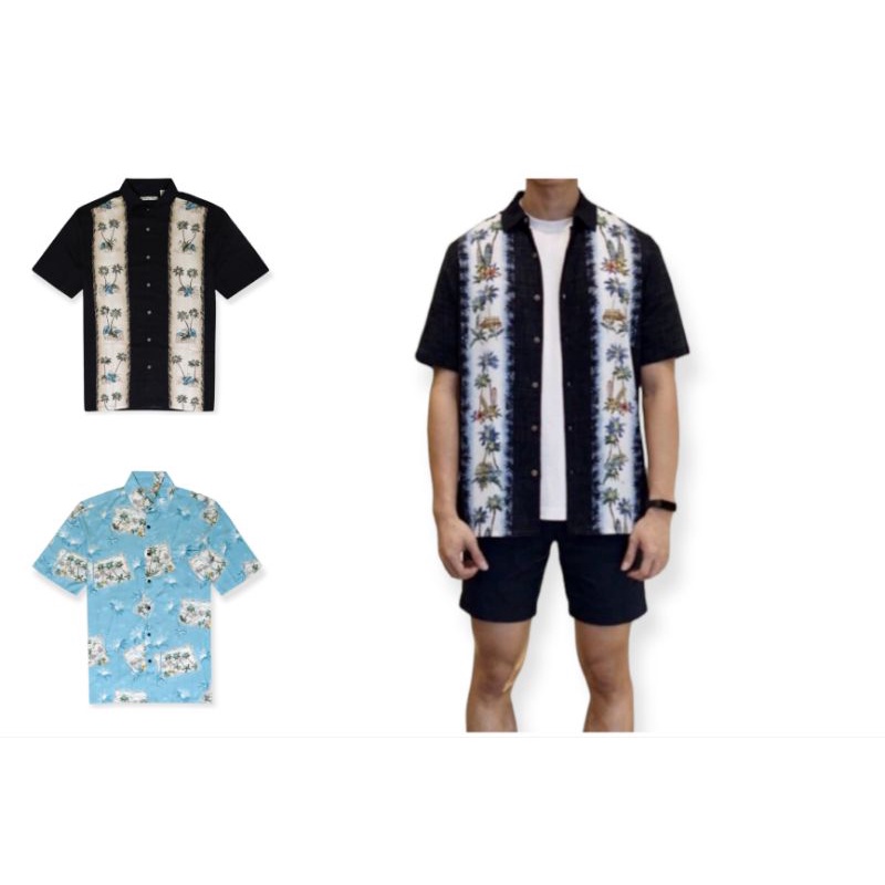 KEMEJA PANTAI BATIK BAY BIG SIZE