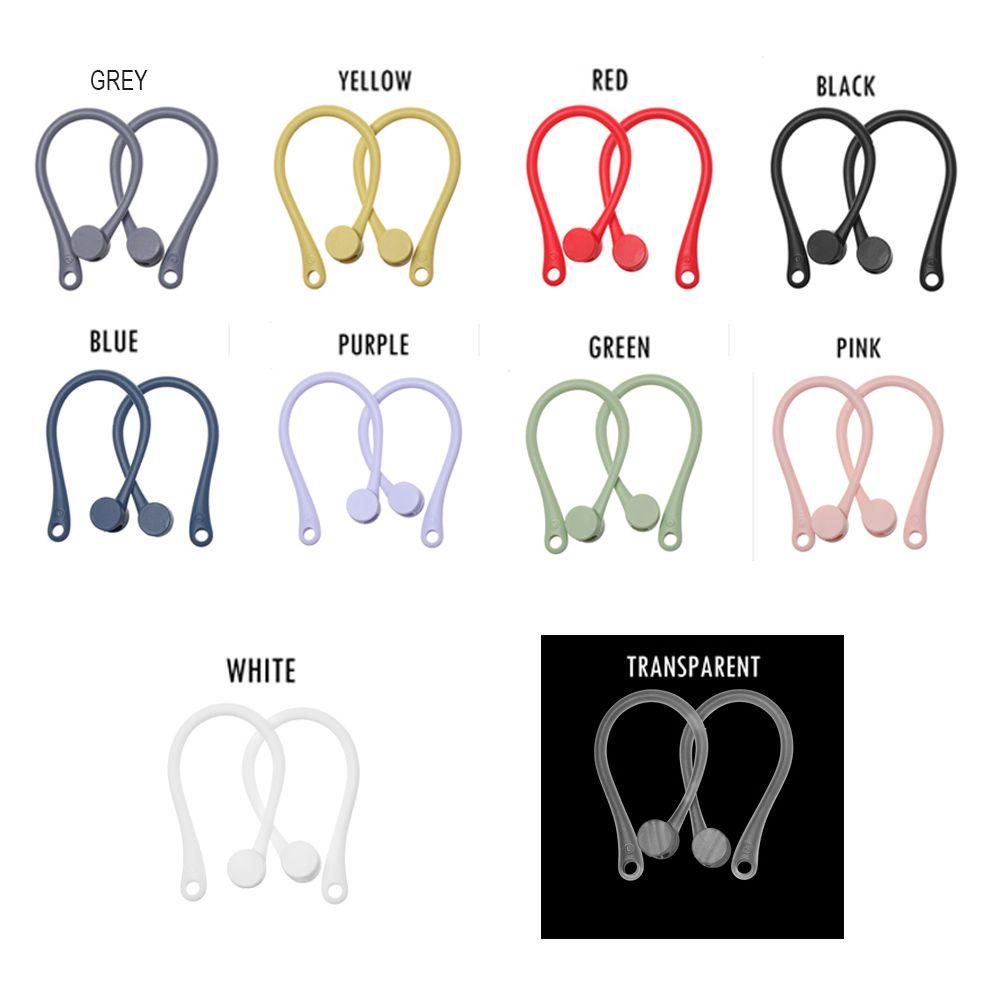 POPULAR Populer Earhook Pelindung Lembut Anti Rontok Strap Olahraga Earphone Holder Untuk Apple AirPods