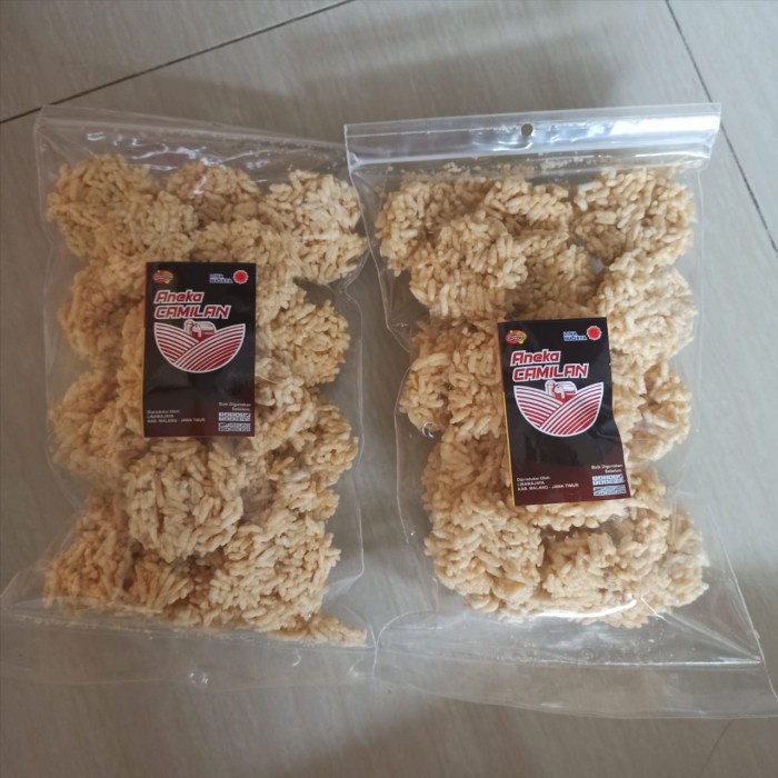 

NEW rengginang cap lumba lumba berat kotor kurleb 200 gr - merk lain