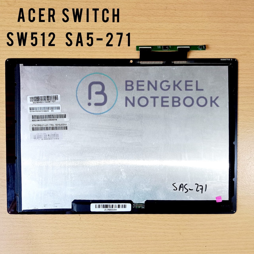 LCD Touchscreen Acer Switch 5 SW512 N17P5 QHD 2160X1440 SA5-271 LTN120QL01-L01 Switch Alpha 12 N16P3