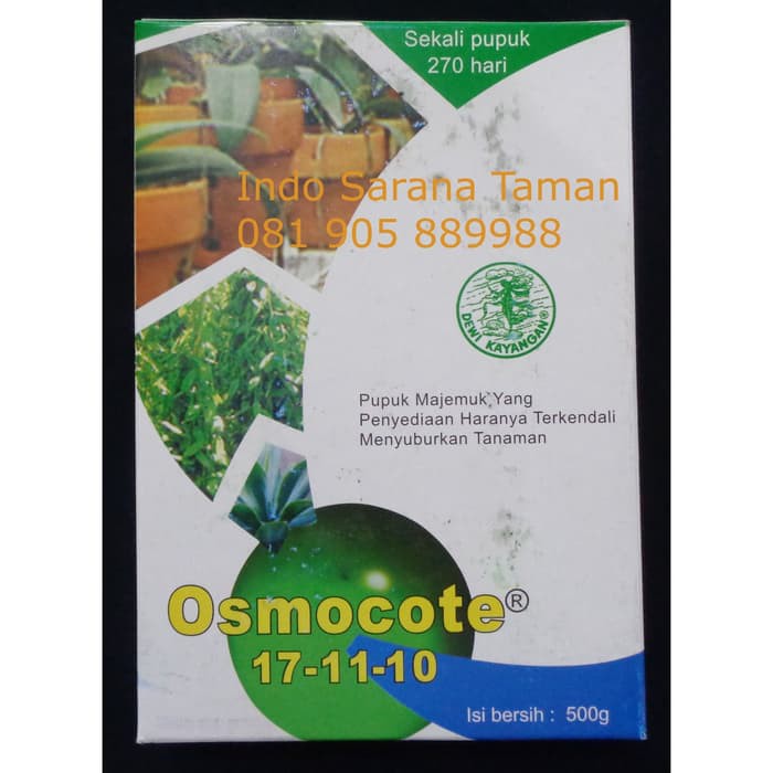 Pupuk Osmocote Dekastar 17 1110 Penyubur Daun Bonsai 100 Gram Shopee Indonesia