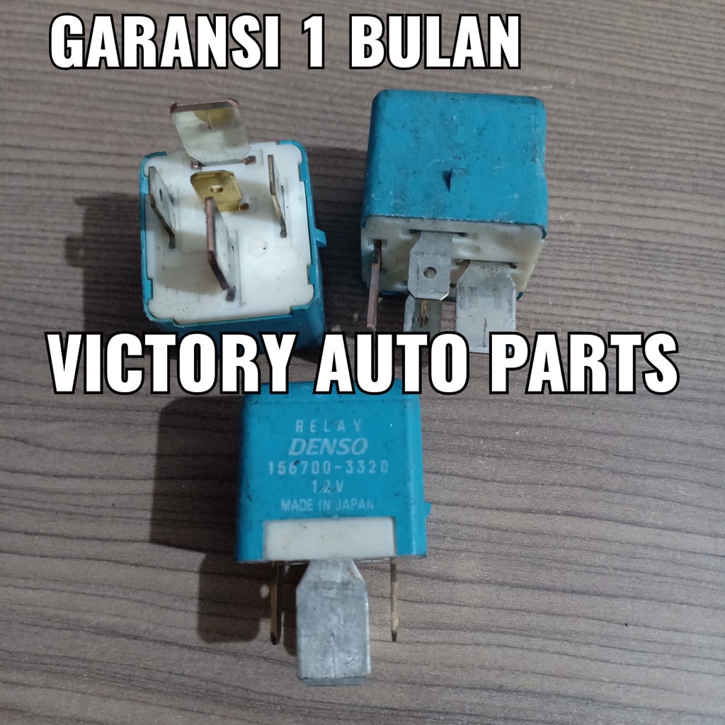 RELAY 12V KAKI 5 TOYOTA INNOVA -AVANZA - YARIS -FORTUNER - HILUX ORI COPOTAN