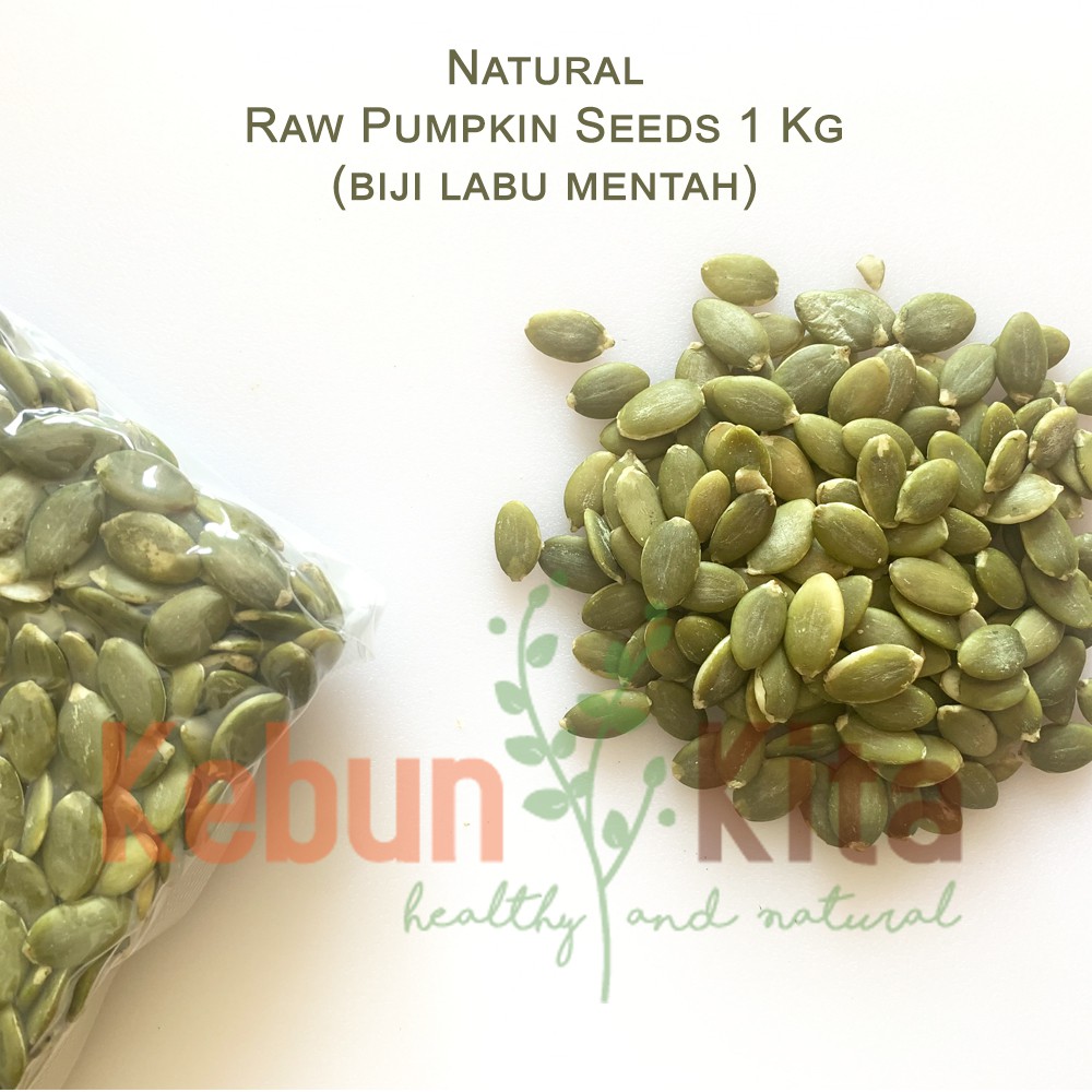 

Biji Labu Mentah 1 Kg (Raw Pumpkin Seeds)