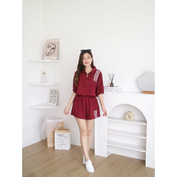 JENNIE SET - Celana Pendek - Setelan Wanita - Homewear