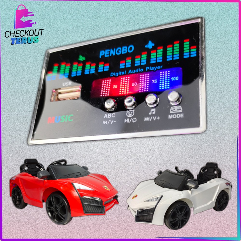 CT M243 Mobil Aki Anak Cayman Adventure Ride On Remote Control Mobil Mobilan Ada Musik dan Lampu Mainan Mobil Aki Anak