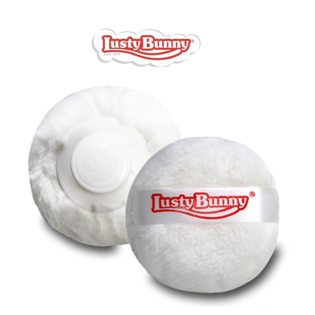 LUSTY BUNNY Powder Sponge &amp; Puff  / Tepukan Bedak Bayi (1pc)