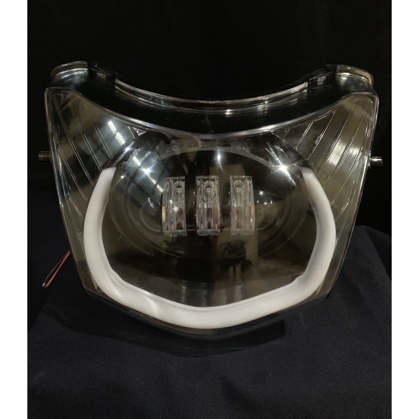 lampu depan supra fit new custom led