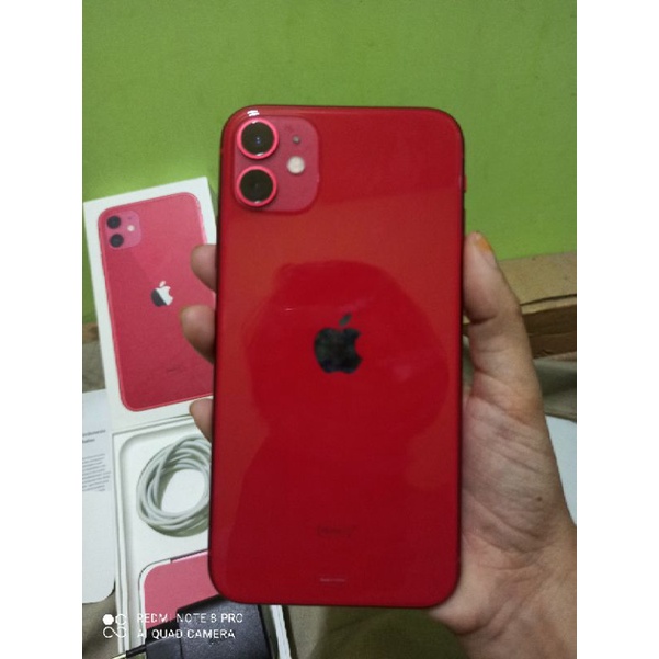 hp iphone 11 ibox 128gb fullset second