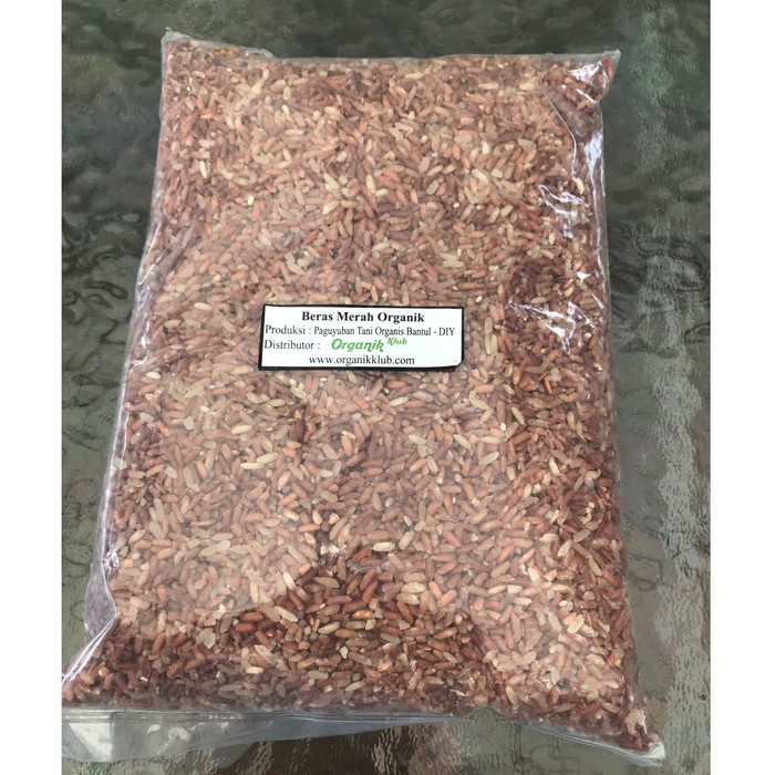 

Beras Merah 1 Kg | Organik Klub |