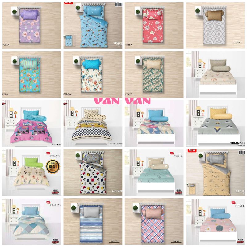 Sprei Single All New My Love 100x200 Tinggi 30