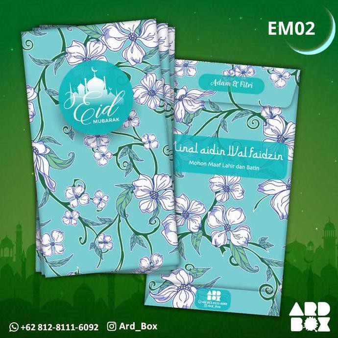 

Buruan Serbu Custom Amplop Lebaran Thr Angpao Idul Fitri Angpau Hari Raya Em02