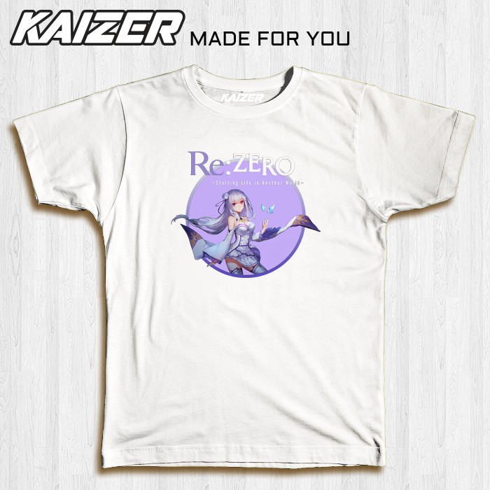 KAIZER RH-1398 Kaos Re Zero Emilia - Anime
