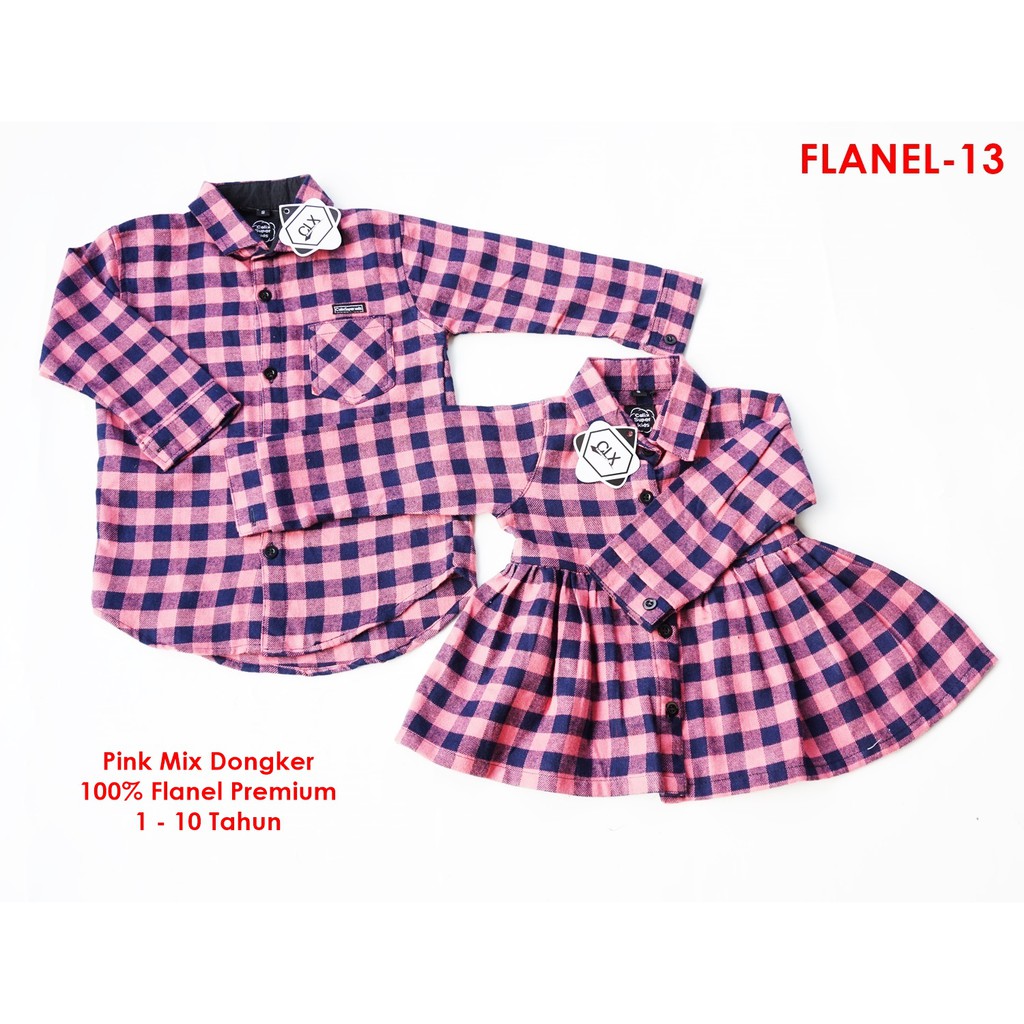 Kemeja Flanel Anak KMJ-13 Kemeja Anak Kemeja Panel Baju Anak Murah