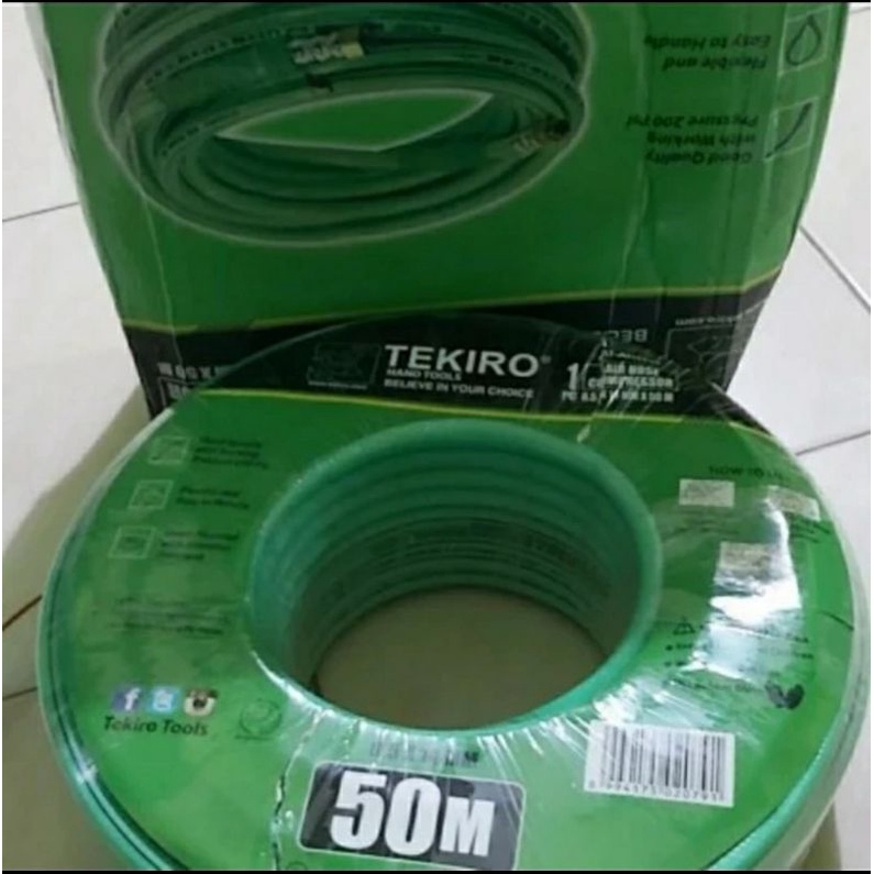 SELANG KOMPRESOR ANGIN TEKIRO 50 METER ROLL AIR HOSE TEKIRO 50M 50 MTR SELANG ANGIN KOMPRESOR MERK TEKIRO