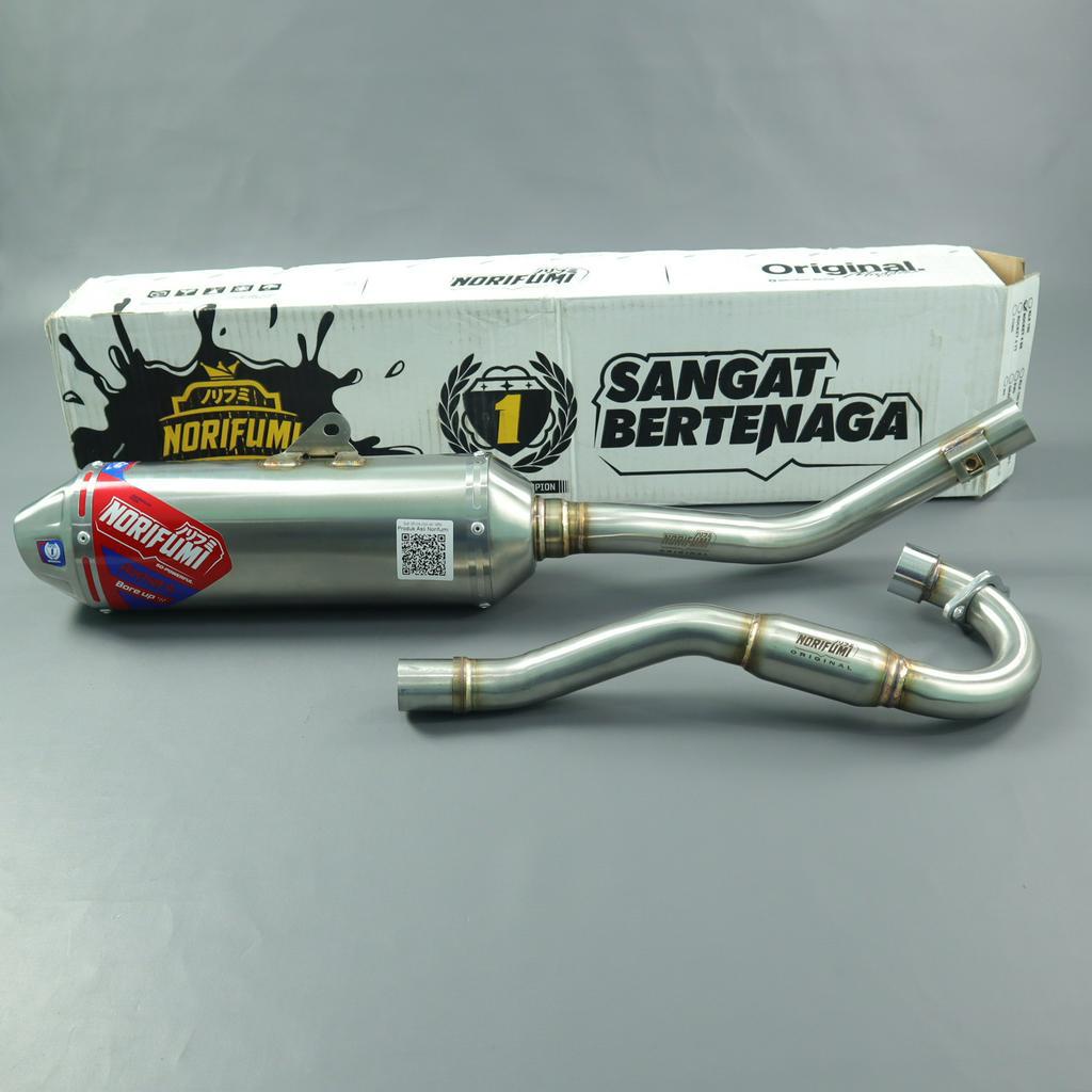 Knalpot Norifumi Rocket 4 Bore up CRF Knalpot CRF Bore Up Norifumi