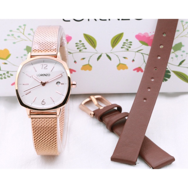 Jam Tangan Wanita Original Lorenzo 1030 water resist