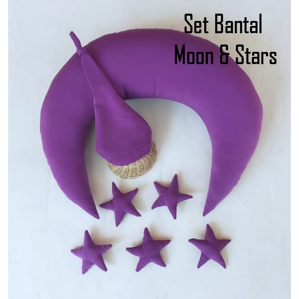 Set Bantal Moon And Star Anak Unik/Bantal Anak