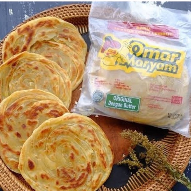 

Roti Maryam/Canai Frozen PREMIUM Omar Rasa ORIGINAL 5pcs