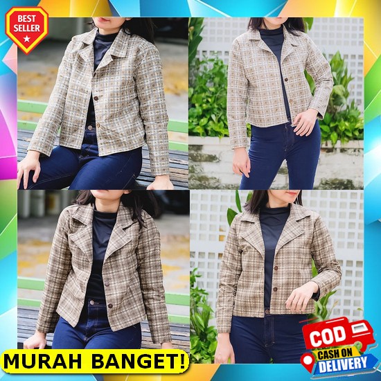 Baju Blouse Wanita Kemeja Wanita Murah Kekinian Atasan Wanita Terbaru Kemeja Wanita Polos P2V4 Blous