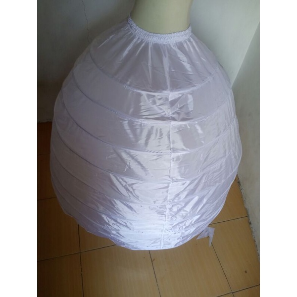 petticoat pengembang gaun ring8 jumbo