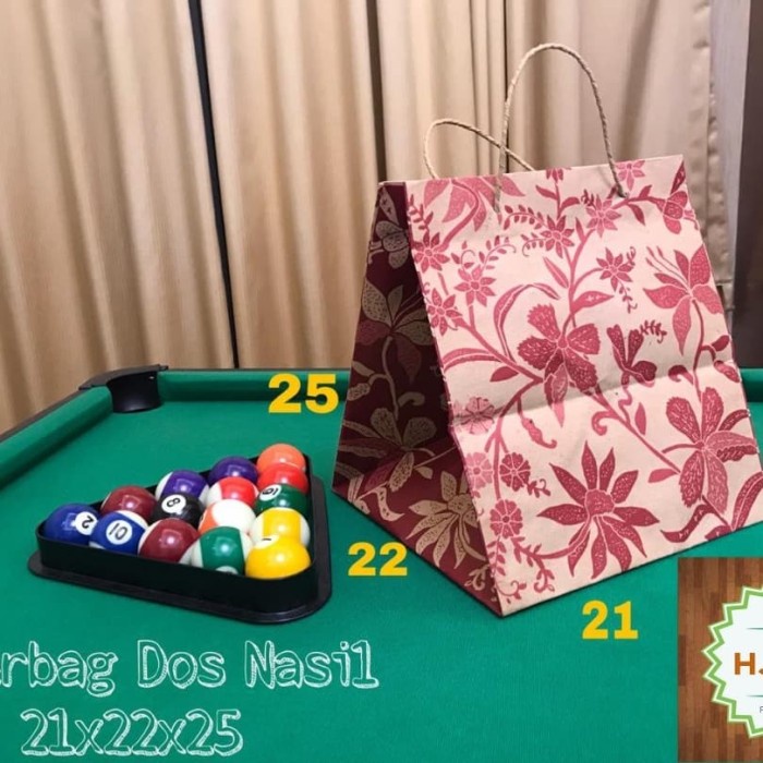 

Paperbag dus nasi 21x22x25 Goodie bag Tas kertas kecil tas souvenir