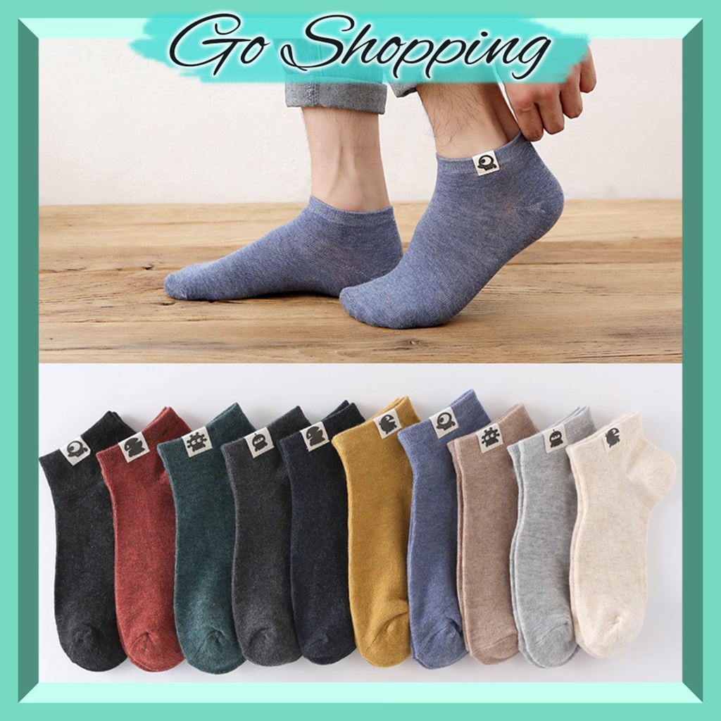 G0! KK828 Kaos Kaki Semata Kaki Polos Kaus Kaki Ankle Dewasa Short Socks Import cod