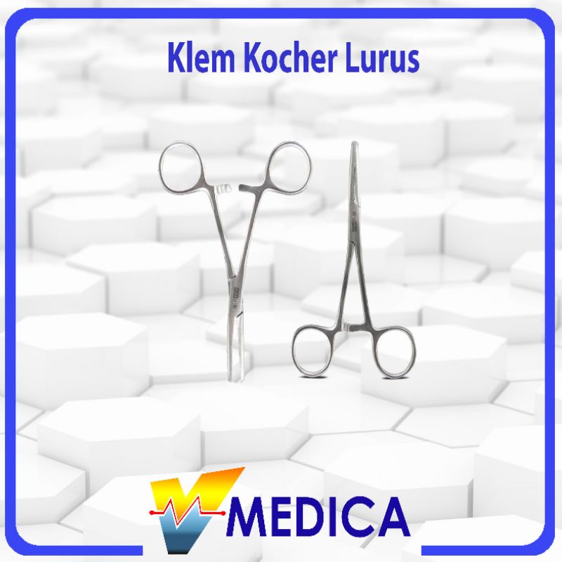 

Klem Kocher Lurus 14cm / Gunting Operasi