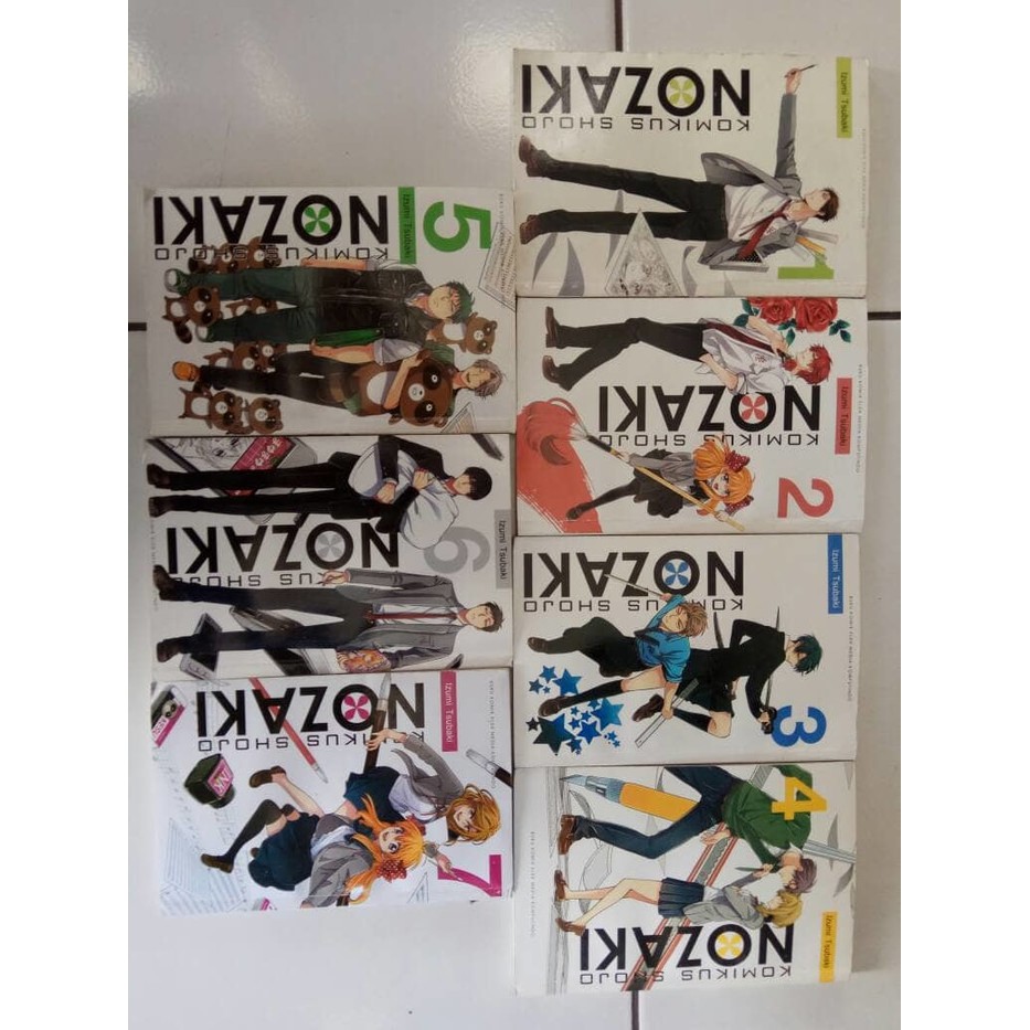 komik komikus shojo nozaki set