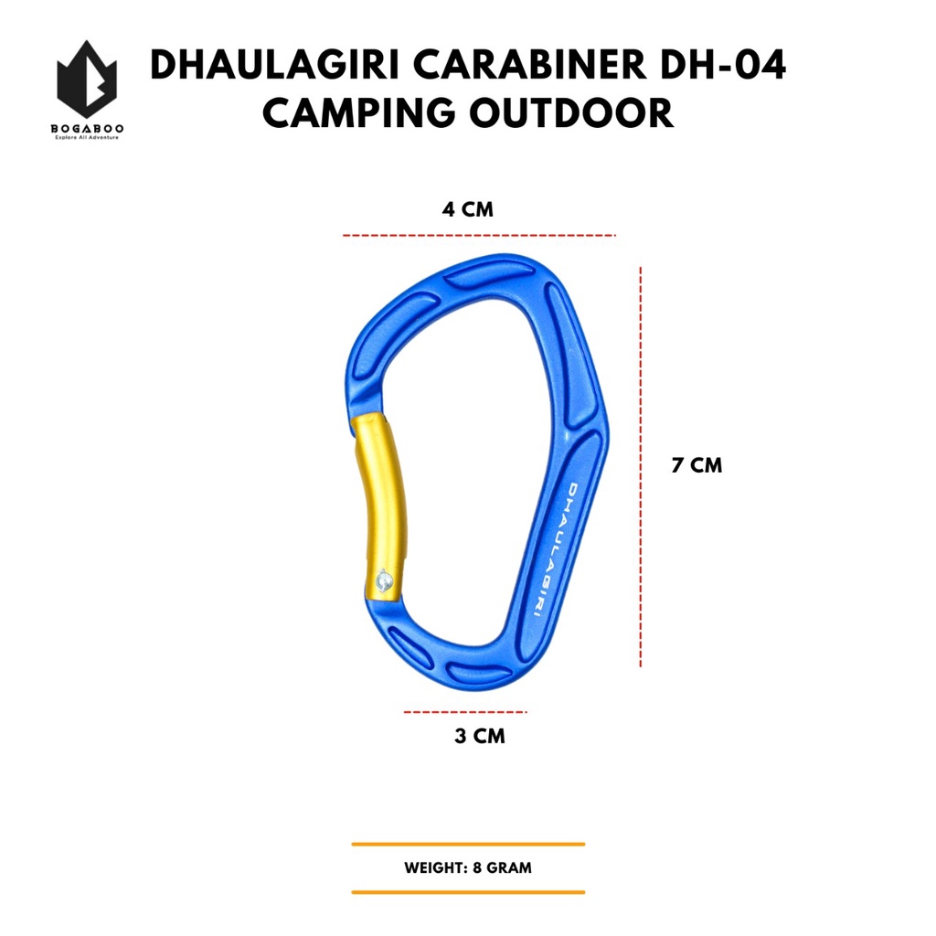 DHAULAGIRI KARABINER 04 - KARABINER DH - CARABINER
