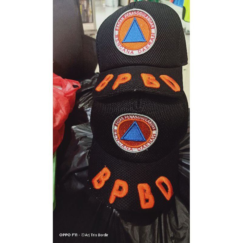 topi BPBD timbul
