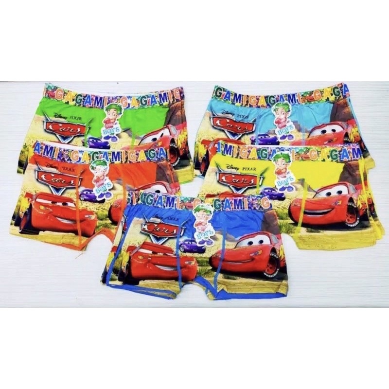 12 PCS BOXER ANAK COWOK MURAH IMPORT GAGAMI LUSINAN