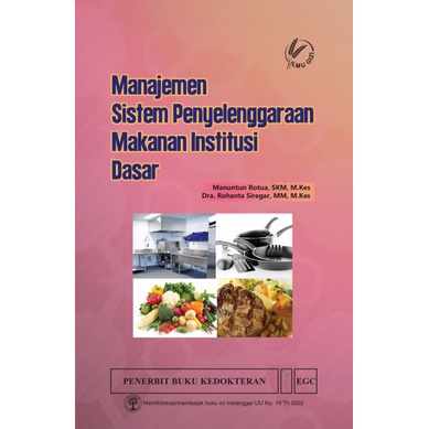 Jual Manajemen Sistem Penyelenggaraan Makanan Institusi Dasar/Penerbit ...