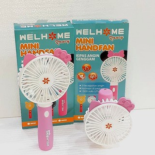 Hand Fan Mini Kipas Genggam Tangan Welhome WHF-002 dan 007