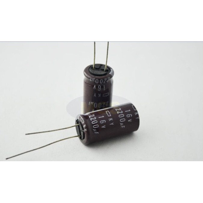 Elco 2200Mf 16v Kapasitor Elko 2200 Mf 16v