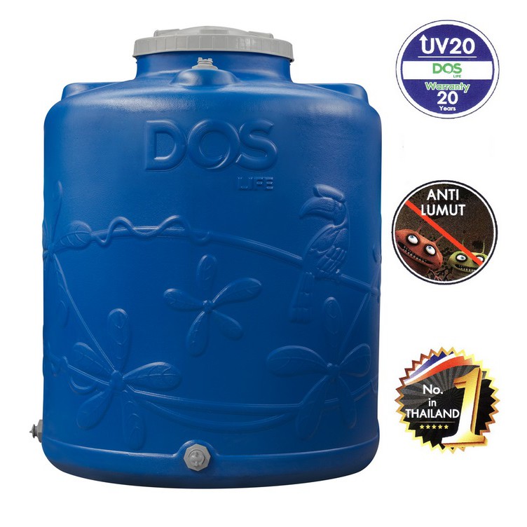 TOREN TANGKI AIR TANDON DOS LIFE JUNGLE BIRD BLUE 300 20THN