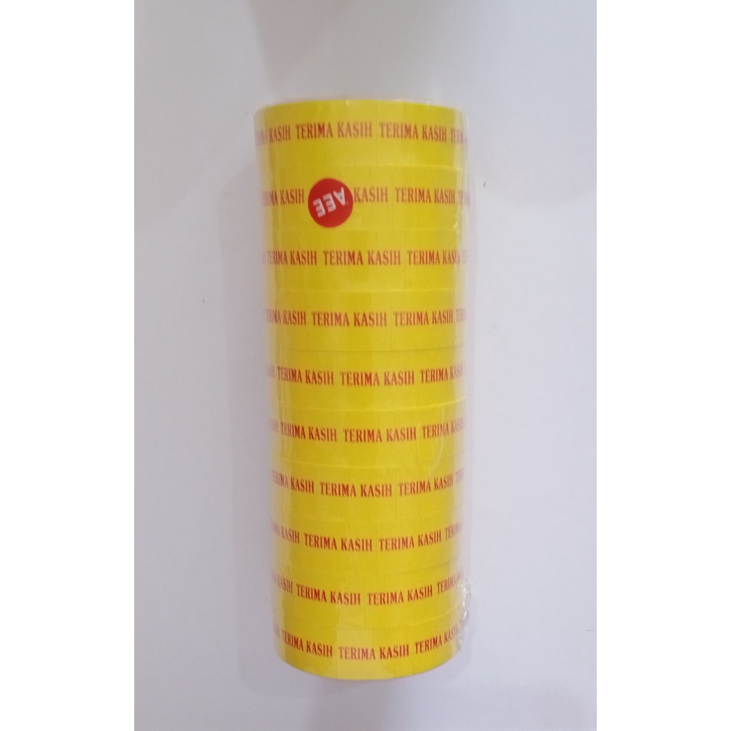 

Label Terima Kasih 2 Line