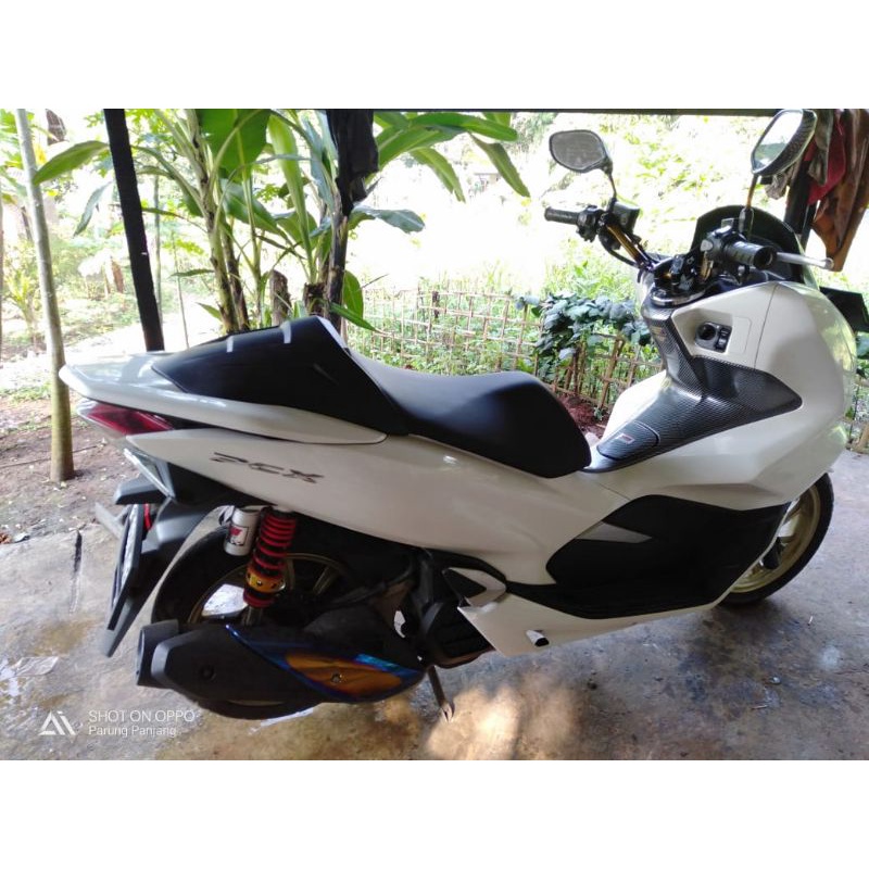 Pcx 150 aksesoris /Lokal Variasi Custom Singel Seat bagus