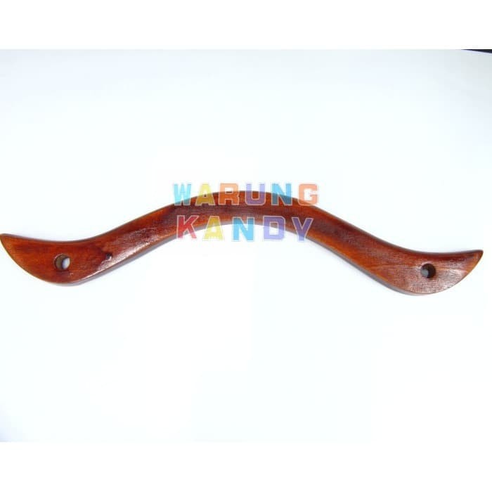 Behel Tas Kayu Kumis Coklat Sedang