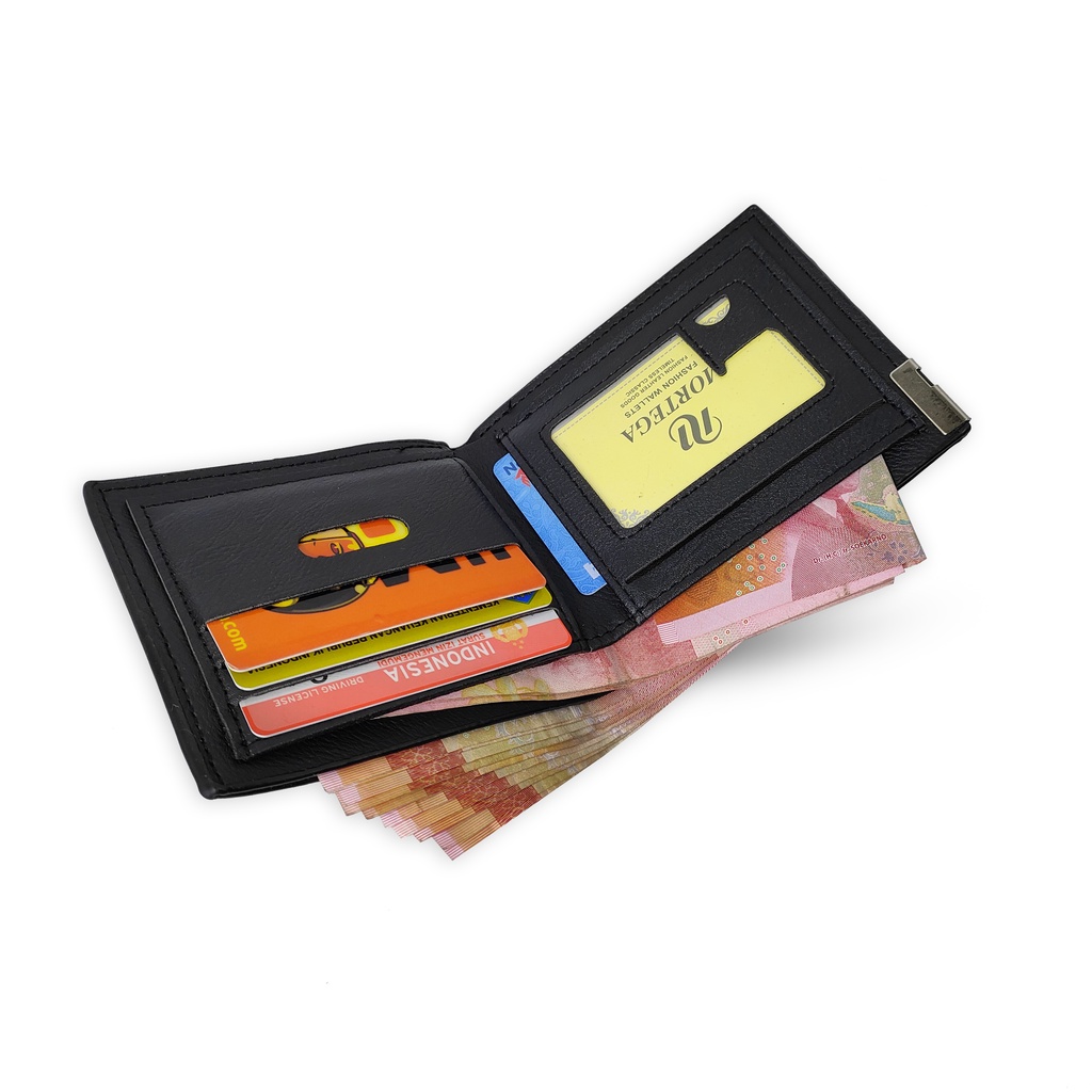 Mortega Dompet Pria Kulit - Dompet Lipat Pria