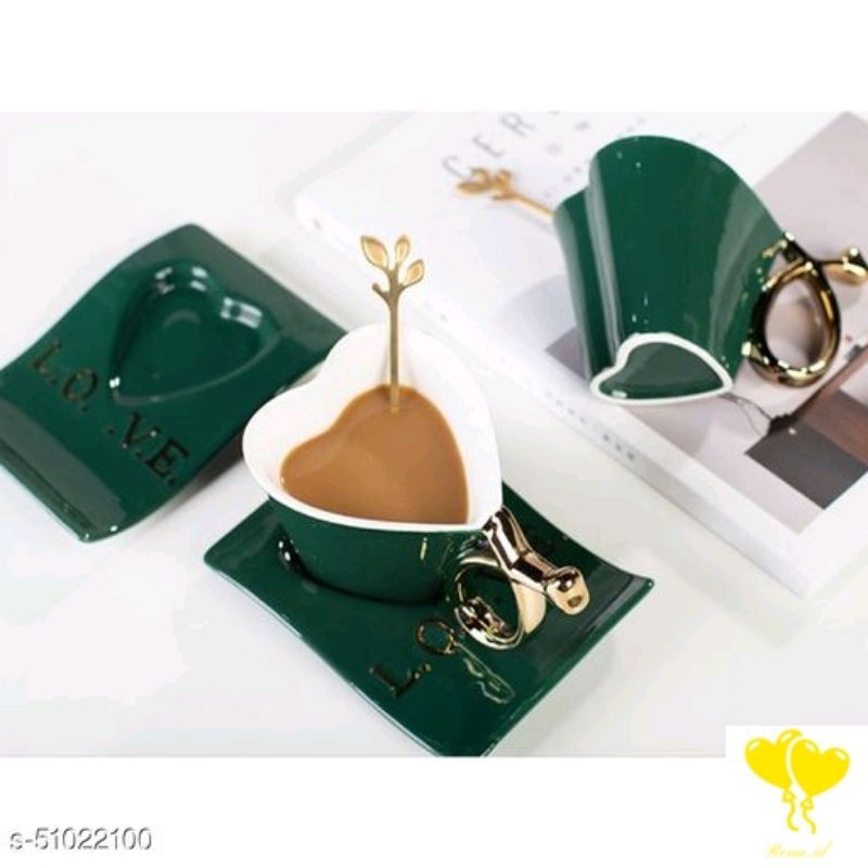 Set european style love gelas