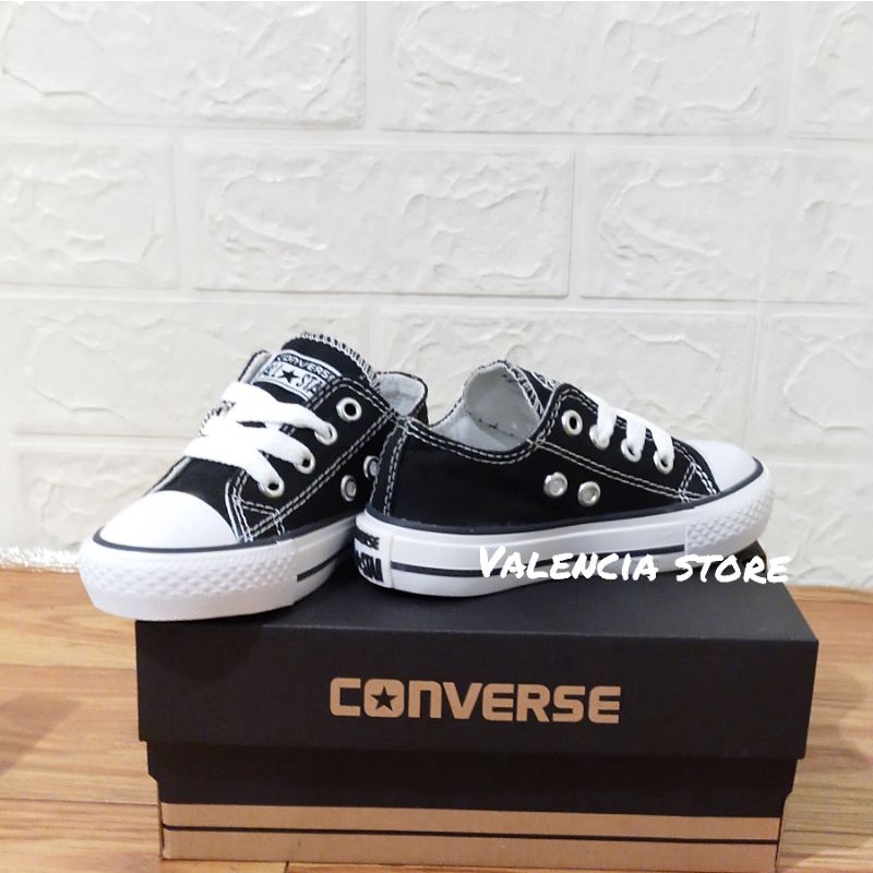 (Premium Quality) Sepatu Anak Converse All star Sepatu Sekolah Anak Laki Laki Perempuan Unisex Canvas Tali Casual Premium