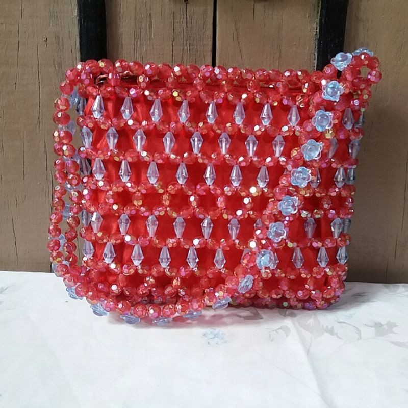 Tas Mote / Tas Mute / Tas Manik Manik / beaded bag / beaded bags / bead bag / beads bag / tas beaded