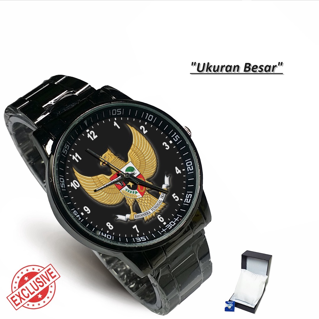 Jam Tangan Rantai Couple LAMBANG GARUDA (Awesome)