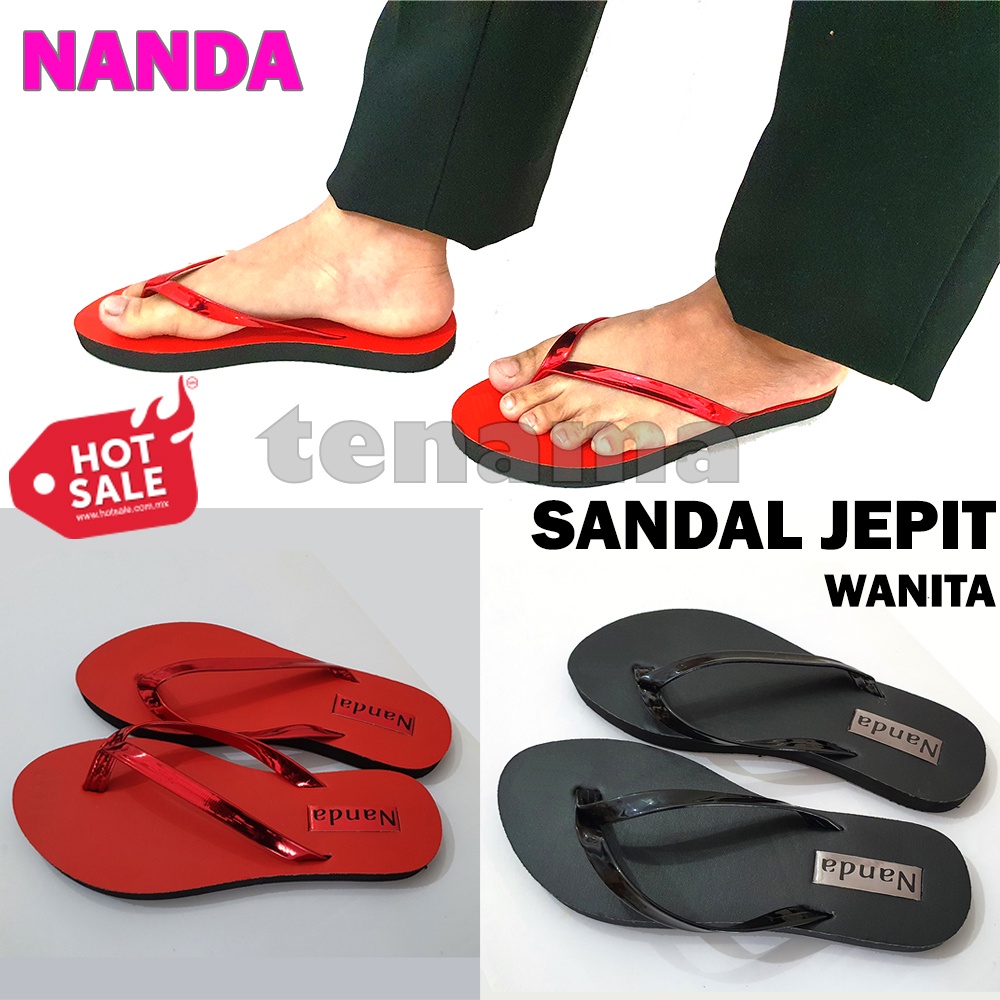 Nanda Sandal Jepit Wanita Sendal Teplek