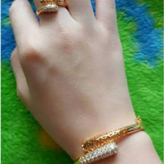 Set Gelang cincin