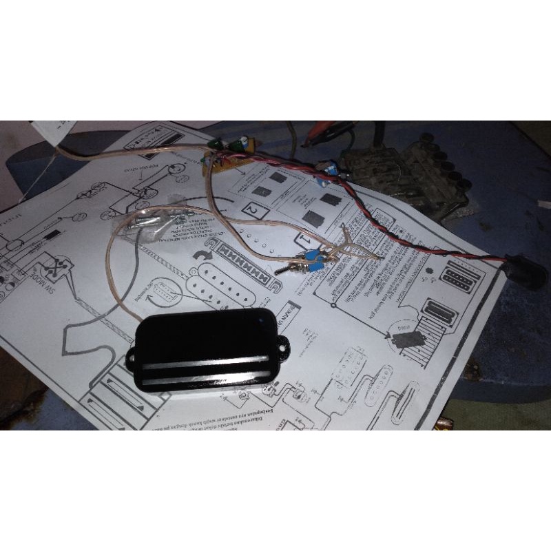 RK Sustainer pickup alat pemanjang nada atau sustain gitar untuk ibanez yamaha fender gibson